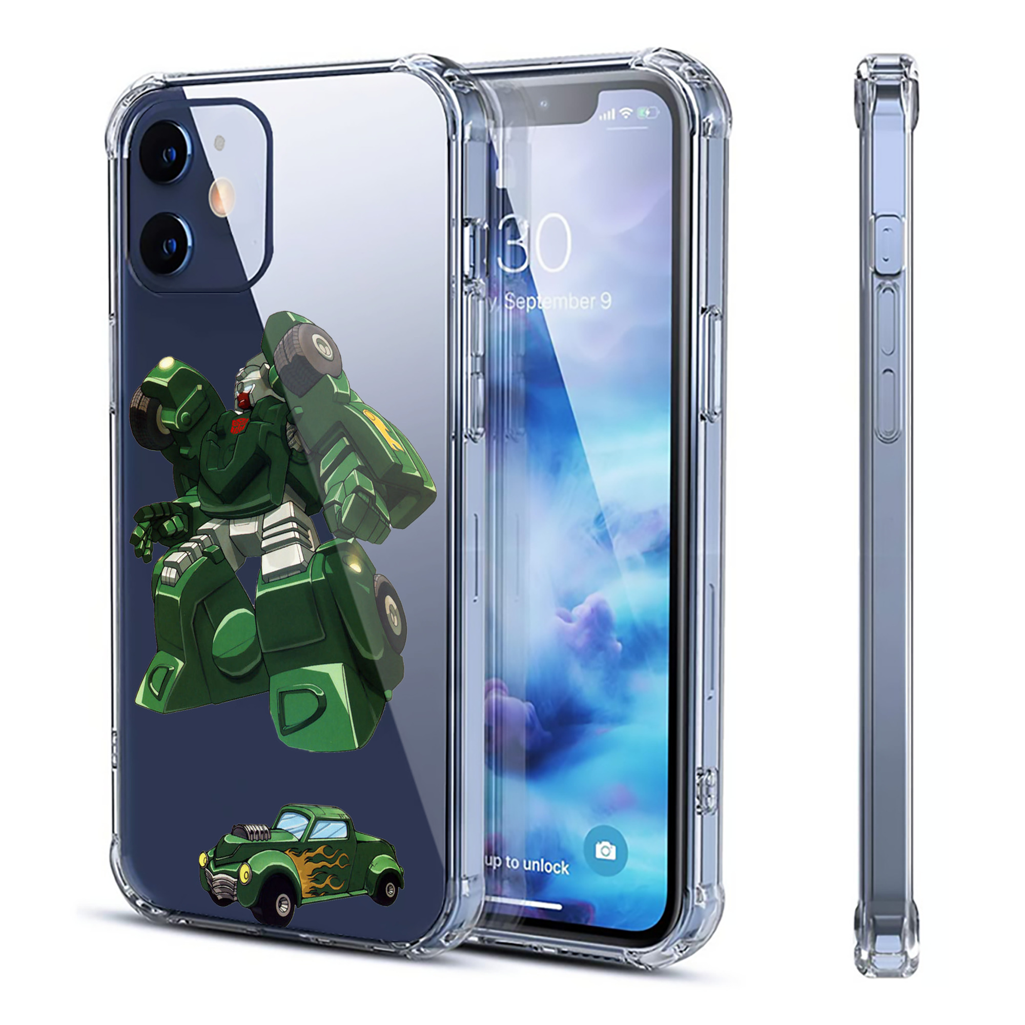 （画像用）  【iPhone 12シリーズ対応】透明スマホケース（クリアソフトケース）